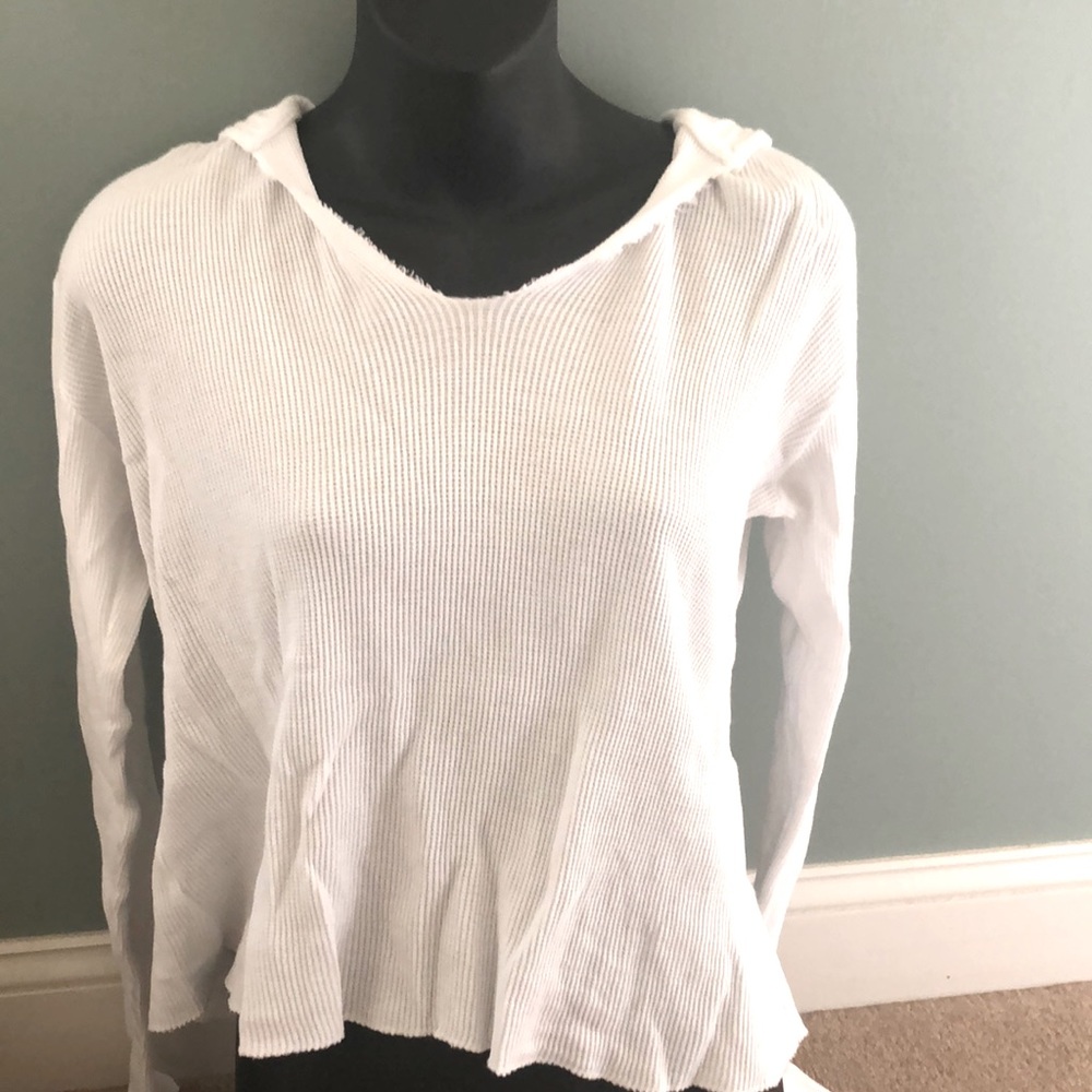 White light weight Brandy Melville top
